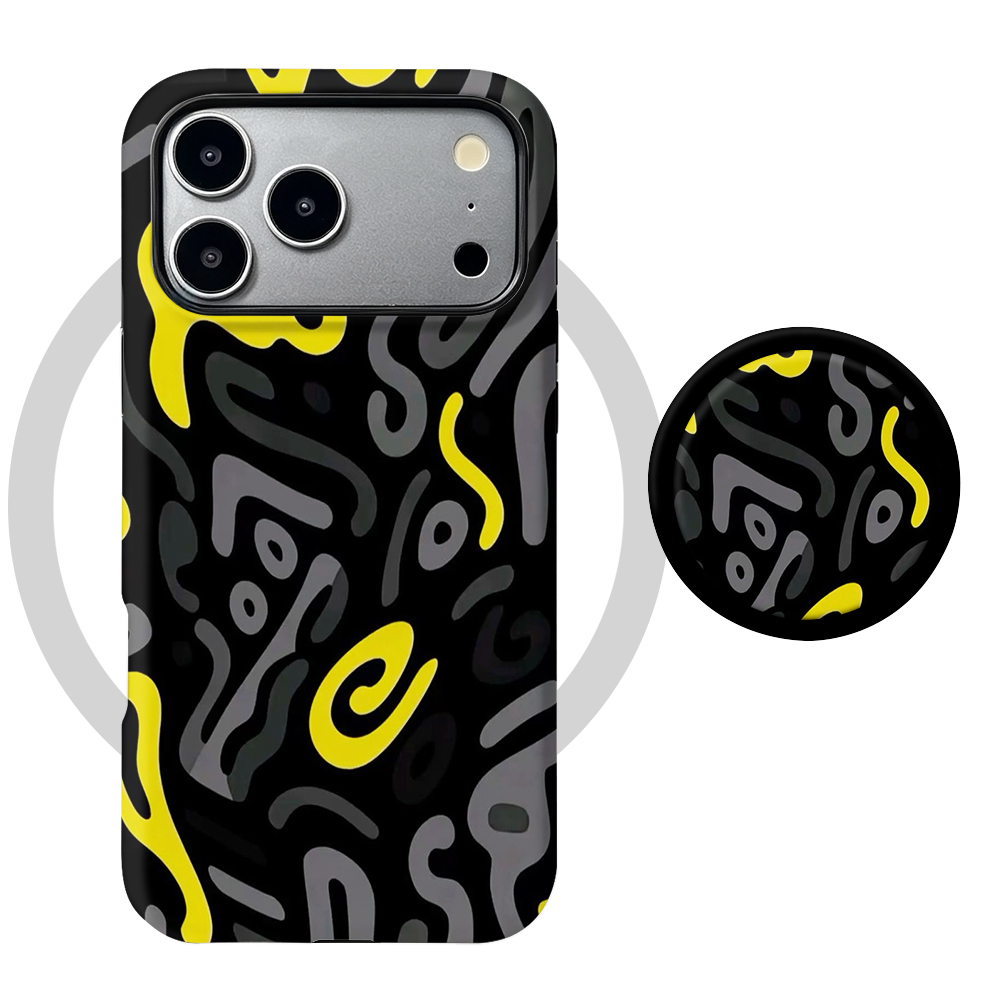 Huawei Nova 12 - Abstract Graffiti Magnetic Case For Huawei