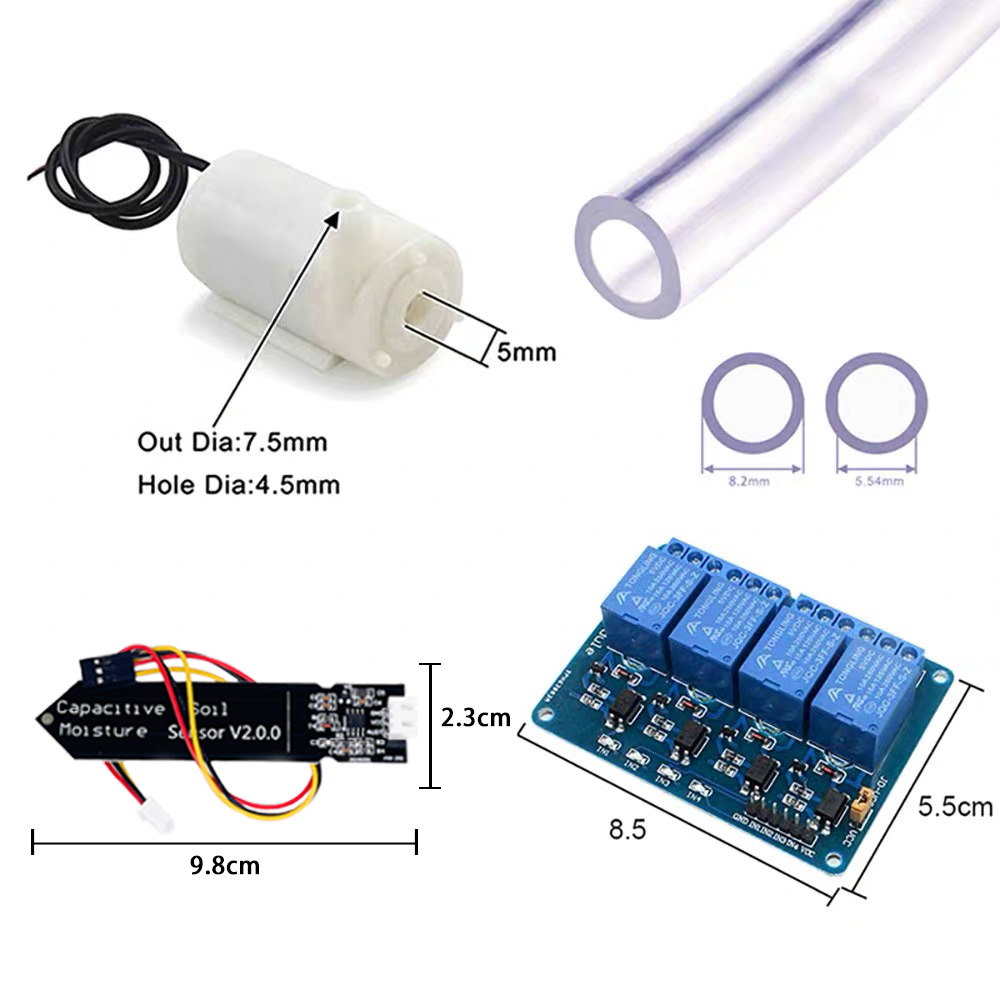 4 Way Automatic Watering Syste - Hydration Sensor Skin ulasan dan harga