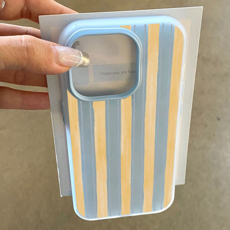 Stylish Yellow Striped Phone C - Samsung Galaxy A55 ulasan dan harga