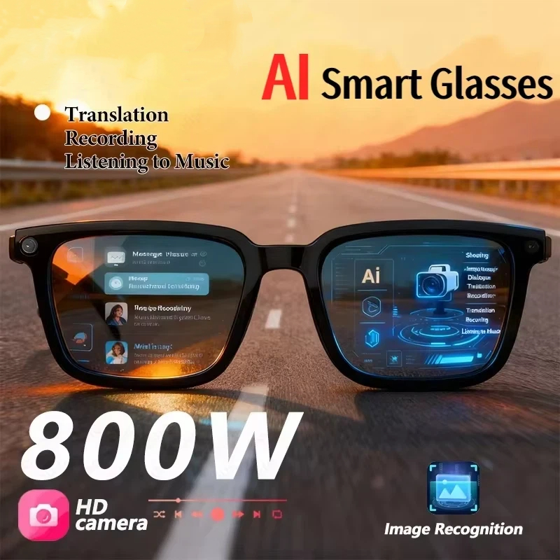 AI Smart Glasses 8K HD Photoch - Smart Glasses Lens ulasan dan harga