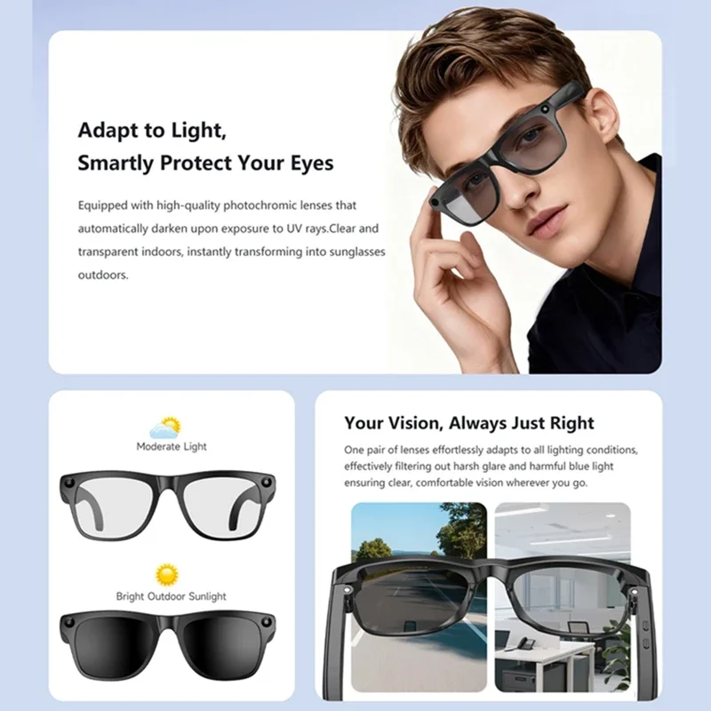 AI Smart Glasses 8K HD Photoch - Smart Glasses Lens ulasan dan harga