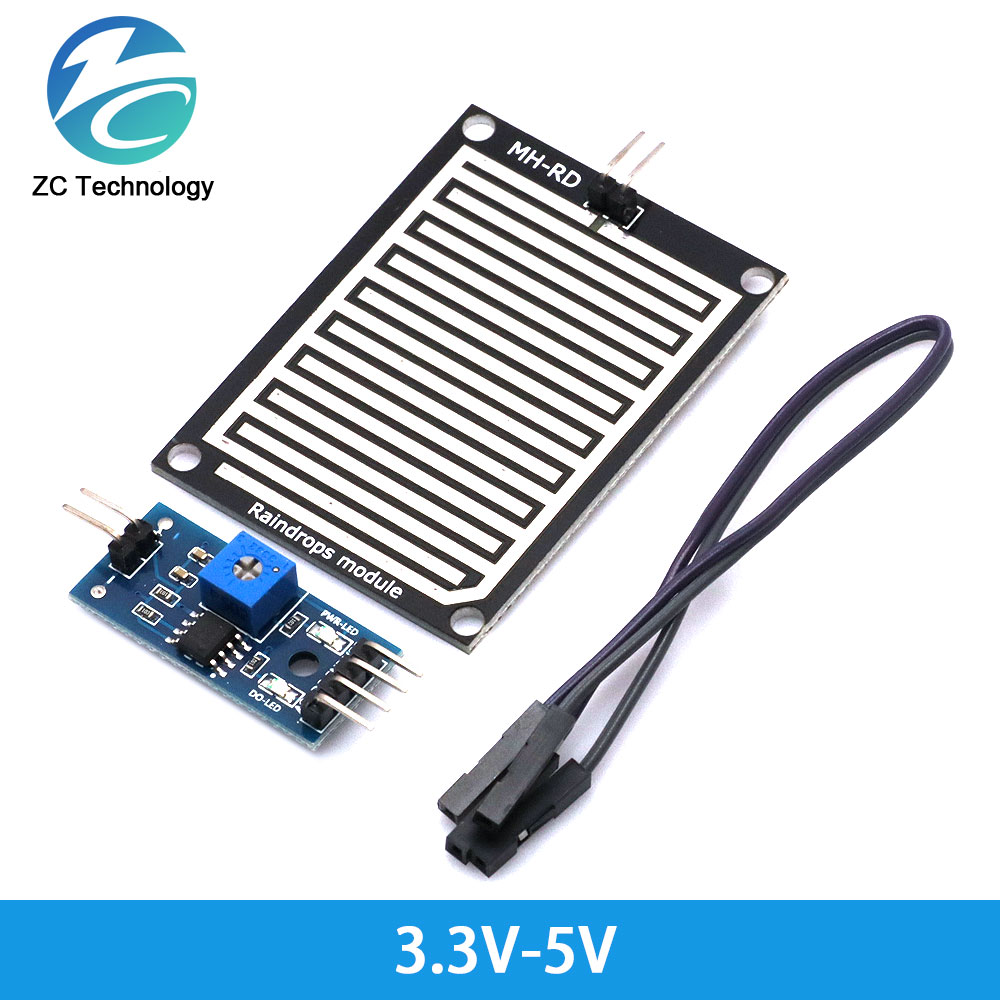 Snow Raindrops Detection Senso - Hydration Sensor Skin ulasan dan harga