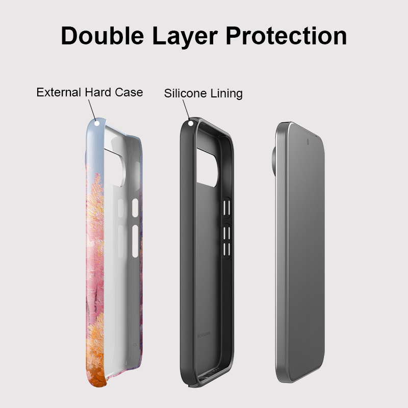 Fcicicase Matte Acrylic Phone  - Google Pixel 9 ulasan dan harga