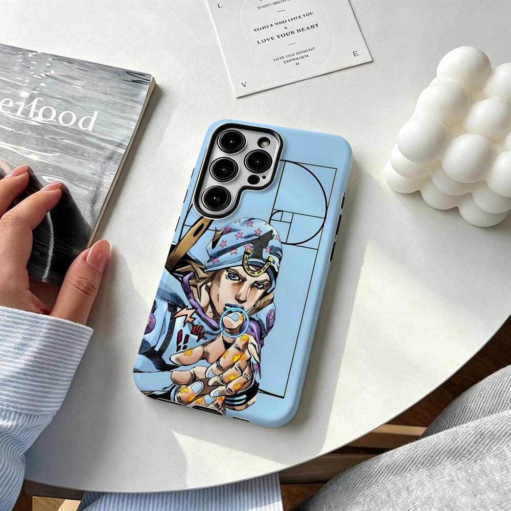Hot cool Anime J-JOJO Steel Ba - Samsung Galaxy S24 ulasan dan harga